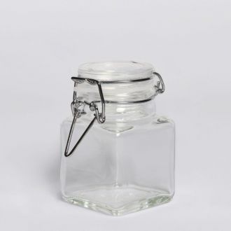 Банки стеклянные с бугельным замком 110 мл