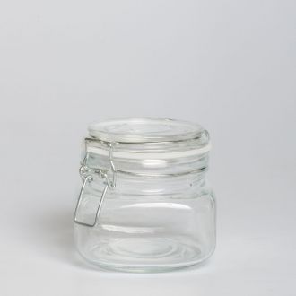 Банки стеклянные с бугельным замком 630 мл